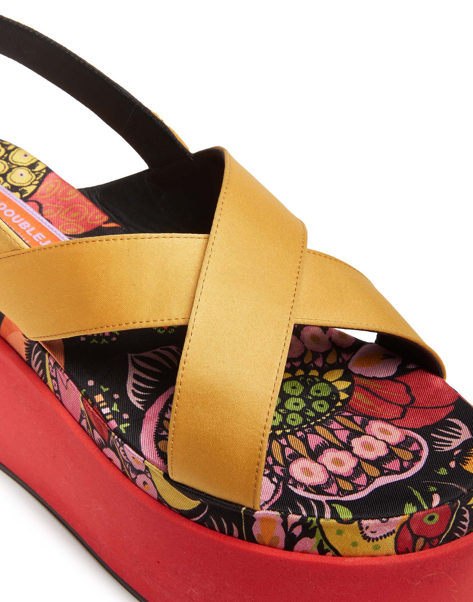 La DoubleJ Criss-Cross Platforms Eden SHO0023FOD001EDE0002