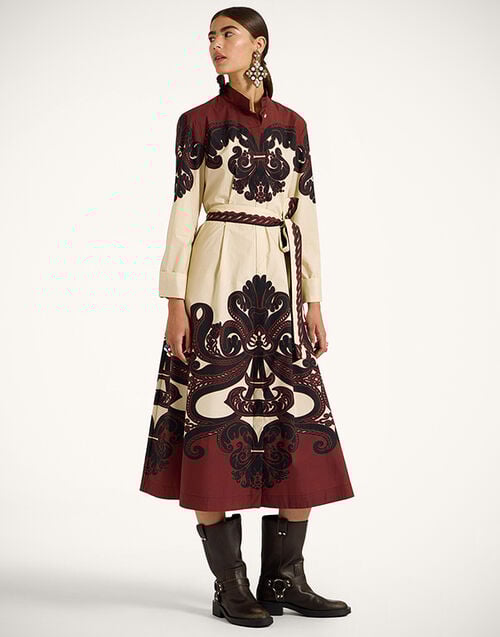 La DoubleJ Sundowner Dress La DoubleJ Sundowner Dress Corsini Placée Cream DRE0459COT015INI02WH03