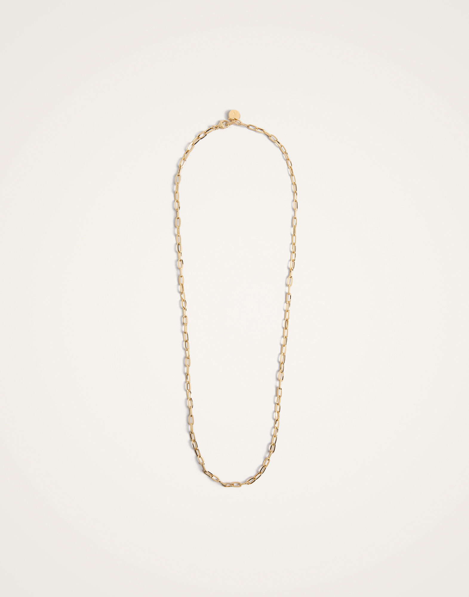 La DoubleJ Dainty Chain 24k Gold Plate NEC0038BRA003SOLIDYE05