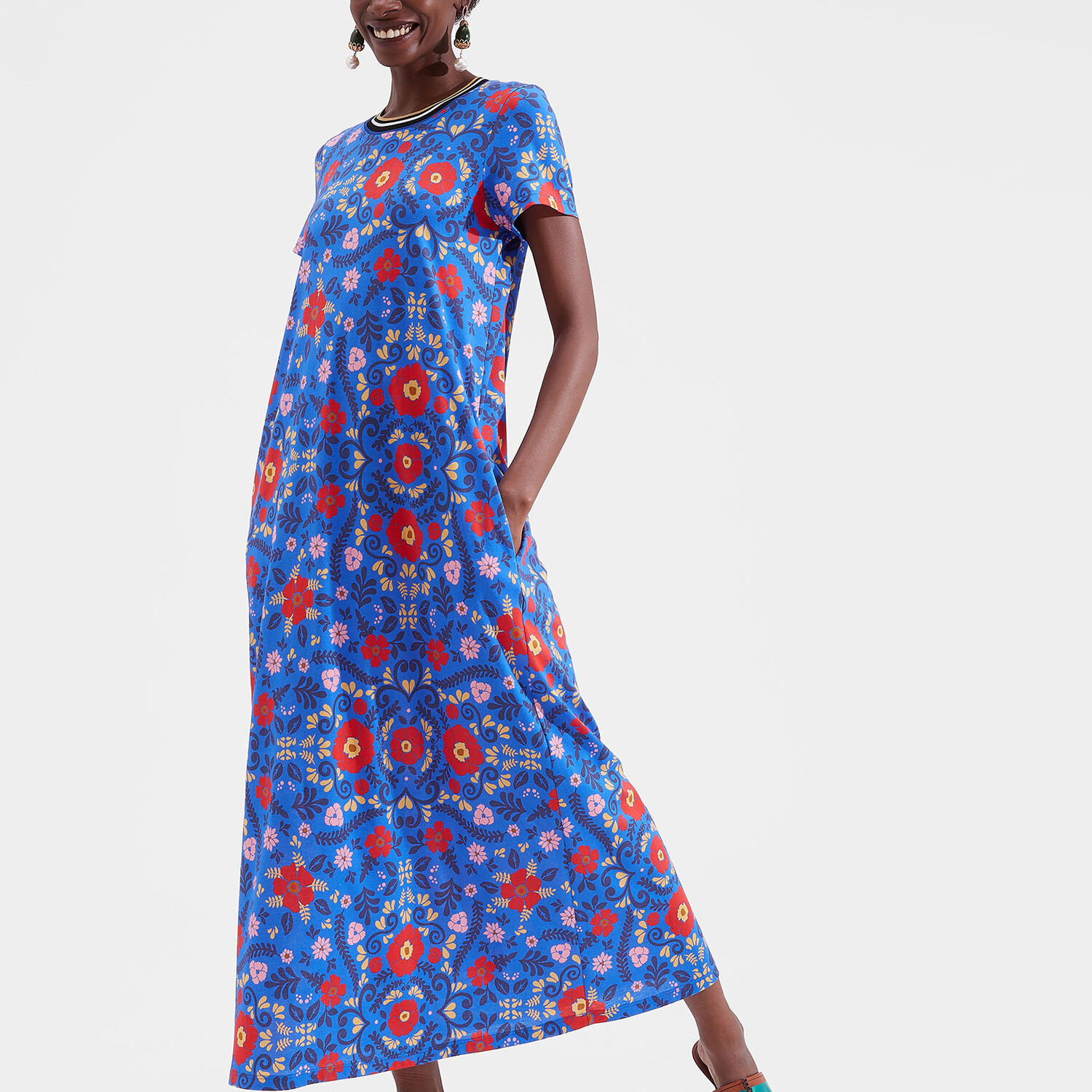 Shop La Doublej Sporty Swing Dress In Heckfield