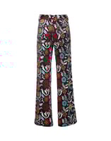 LaDoubleJ Slit Pants LaDoubleJ Slit Pants Fire Flower TRO0015JER007FIR0001