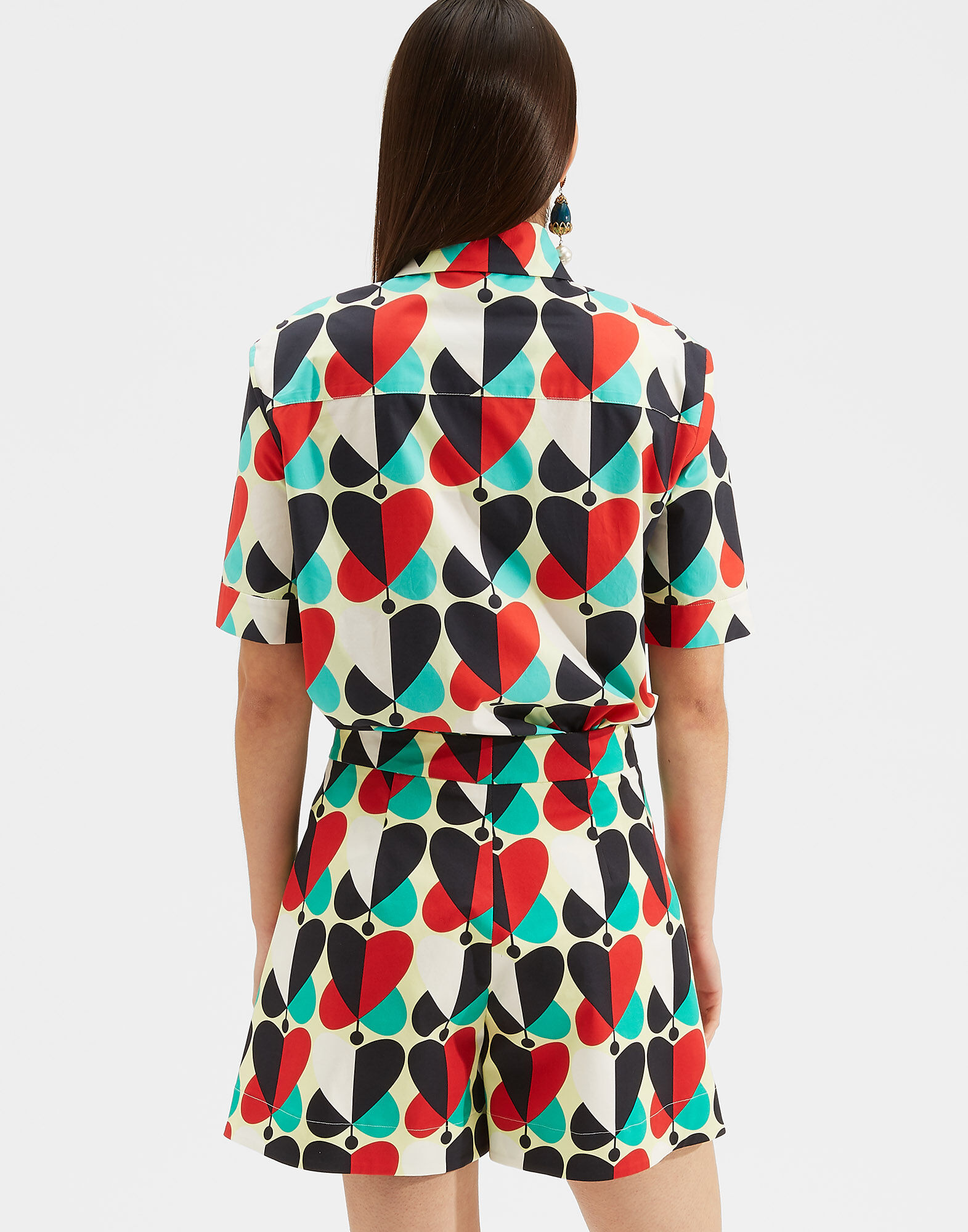 LaDoubleJ Clerk Shirt Farfalle Rosso SHI0020COT001FAR0004