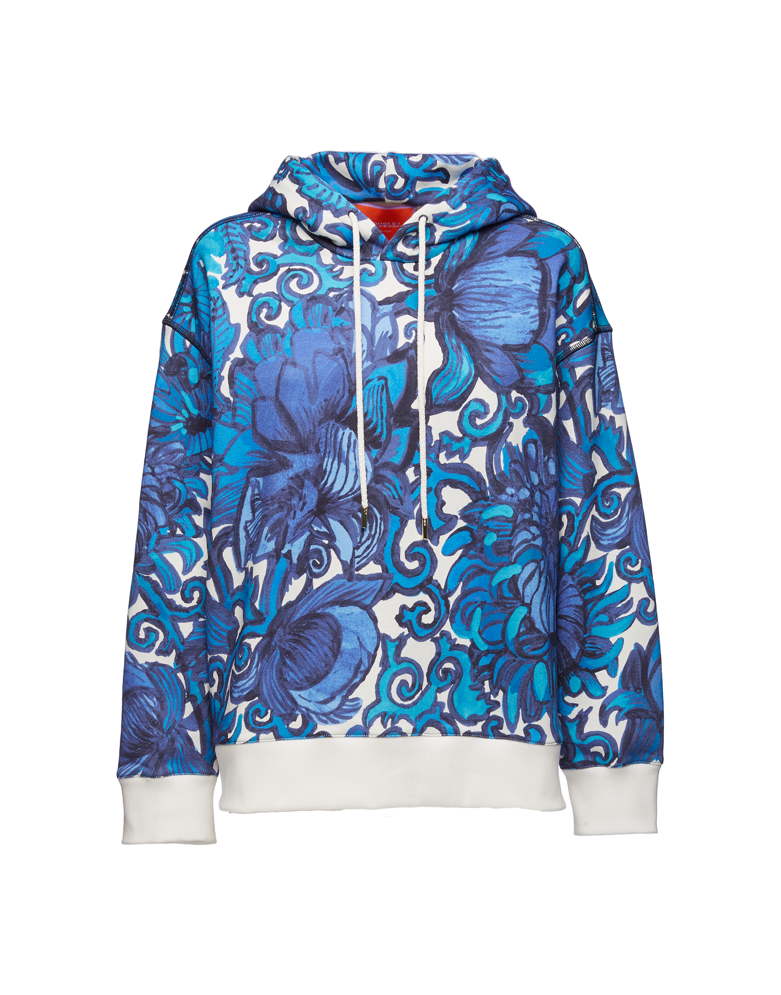 La DoubleJ House Hoodie Anemone SWE0015JER028ANE01BU03