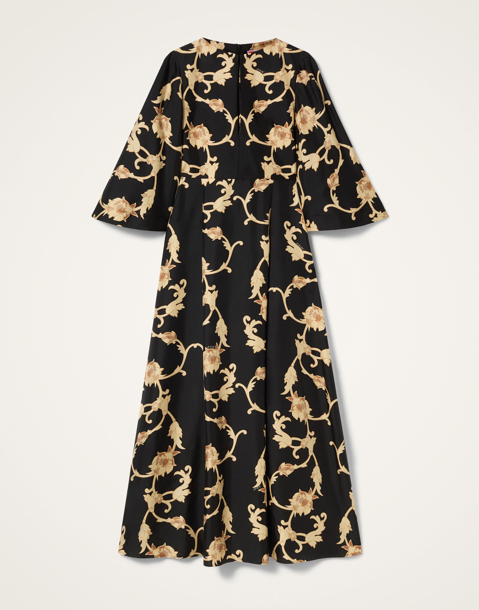 La DoubleJ Belle Kaftan Buttercup Black DRE0985SIL001BTC01BL01