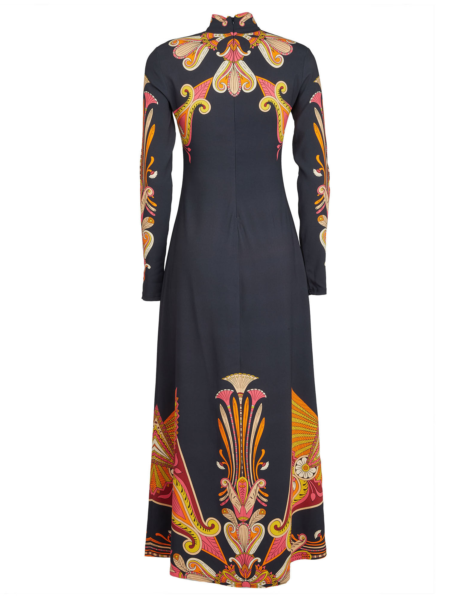 La DoubleJ Halle Dress Totem Plac&eacute;e Blue DRE0444VIS011TOT02BU03