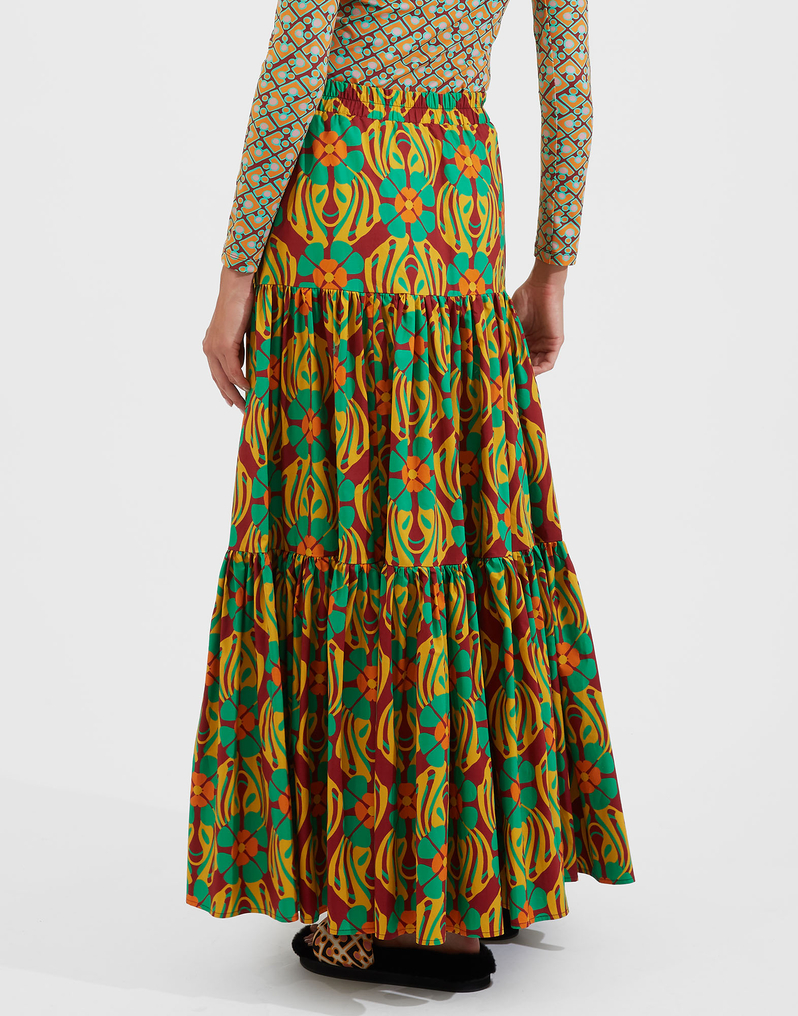 La DoubleJ Big Skirt La DoubleJ Big Skirt Clover SKI0001COT001CLO0003