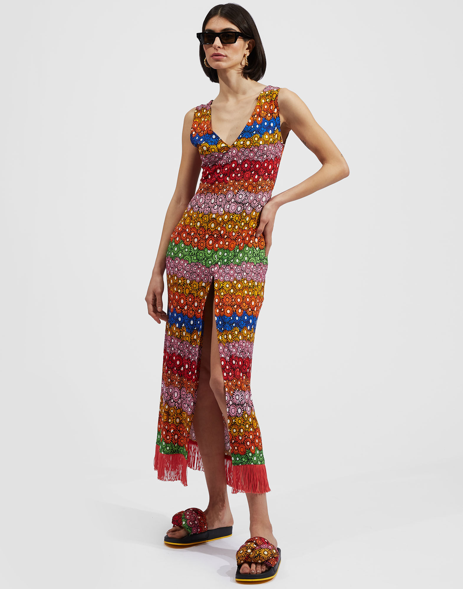 La DoubleJ Stretch Dress Pride Daisy DRE0336JER021DAY0004