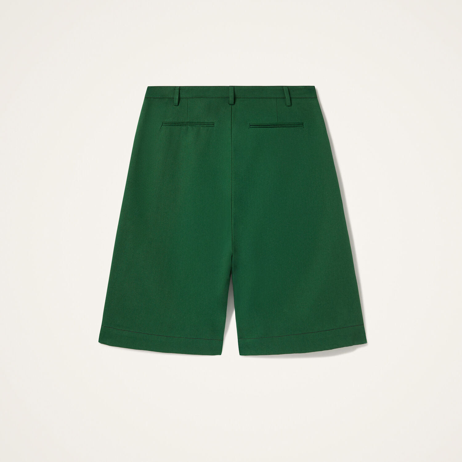 La Doublej Boyfriend Shorts In Green