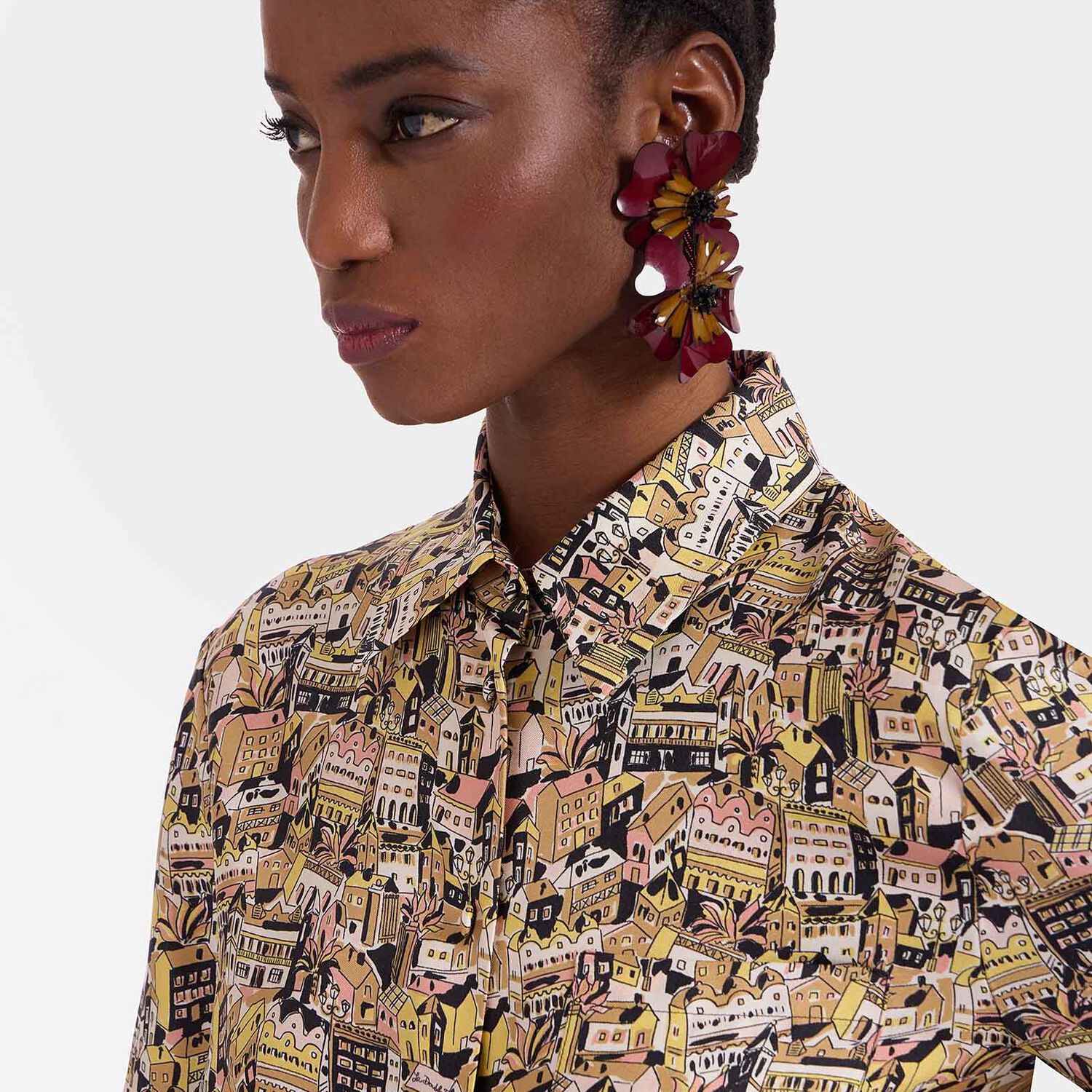Shop La Doublej Boy Shirt In Scicli Light Pink