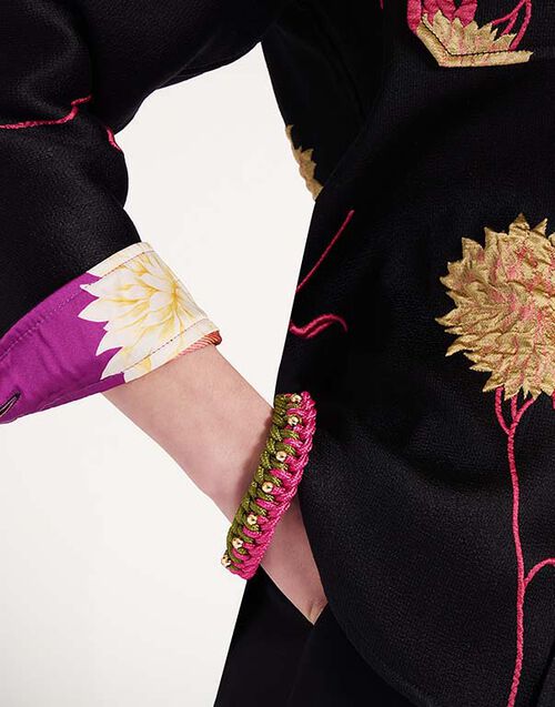 La DoubleJ Better Together Bracelet La DoubleJ Better Together Bracelet Bicolor Pink & Green BAC0011ROP001VA358RE04