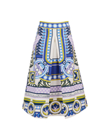 LaDoubleJ Santa Monica Skirt Ittica Blu SKI0033COT016ITT0002