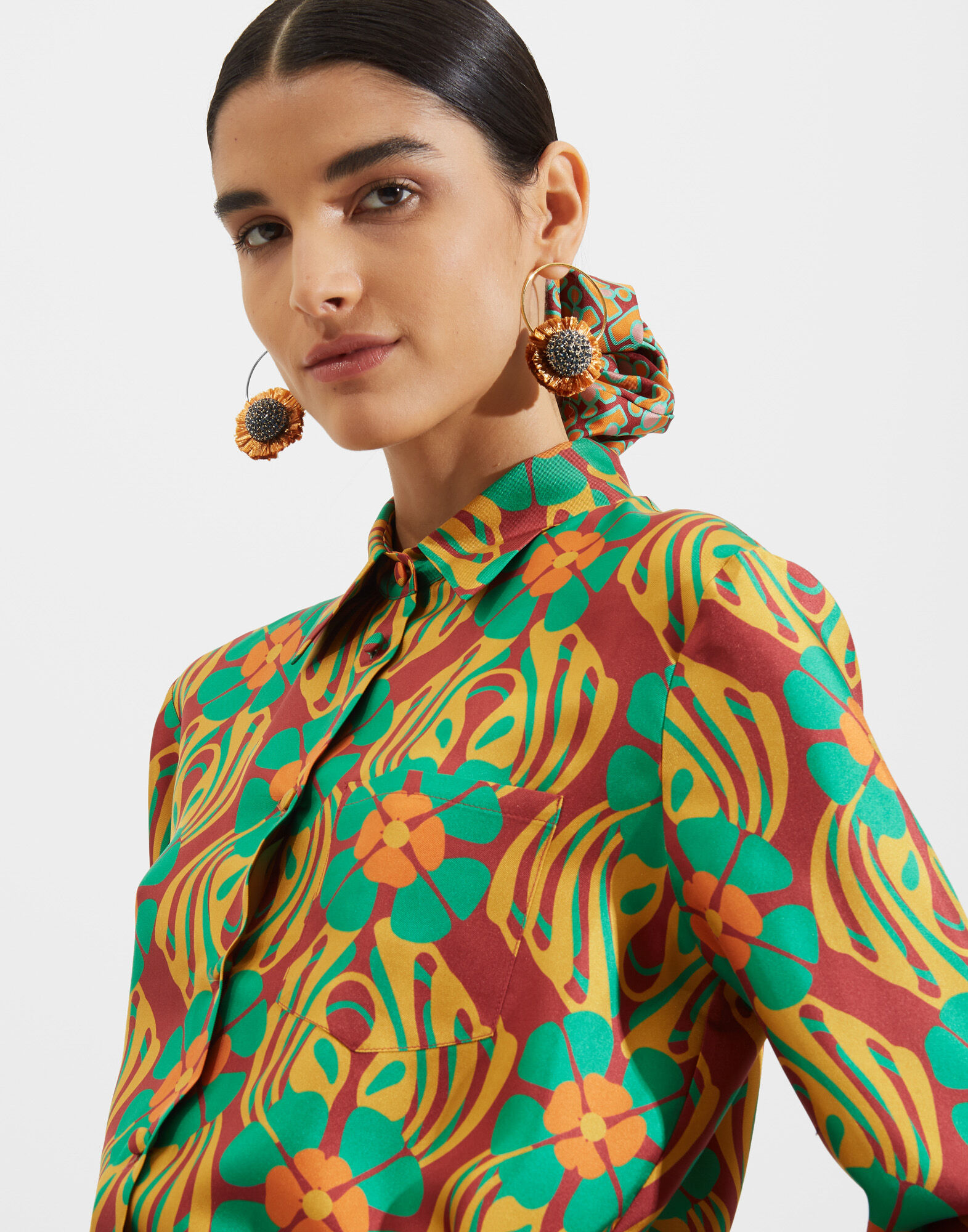 La DoubleJ Boy Shirt Clover SHI0001SIL001CLO0003