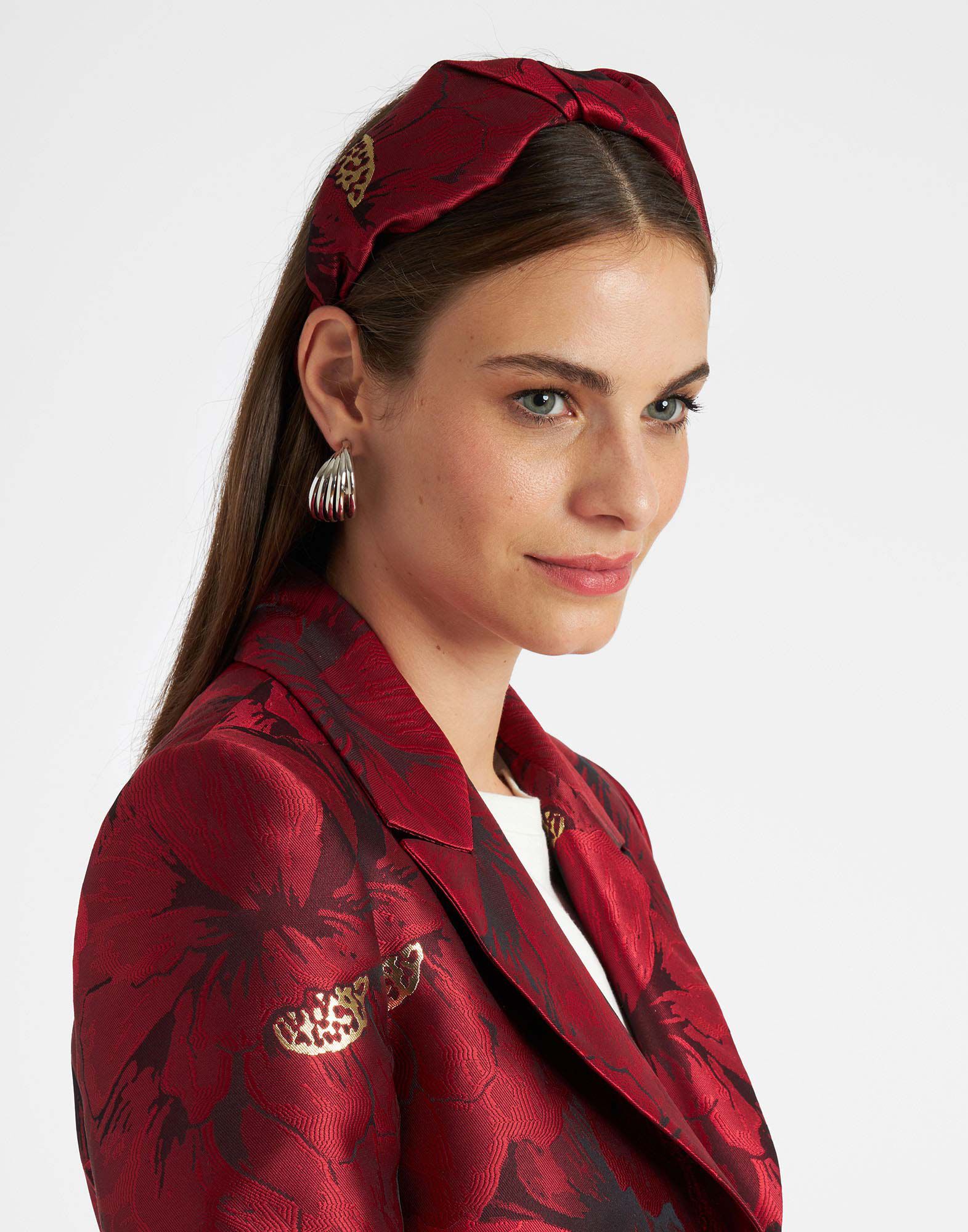 La DoubleJ Cerchietto Ruby Red HEB0010JCQ062RUB01RE01