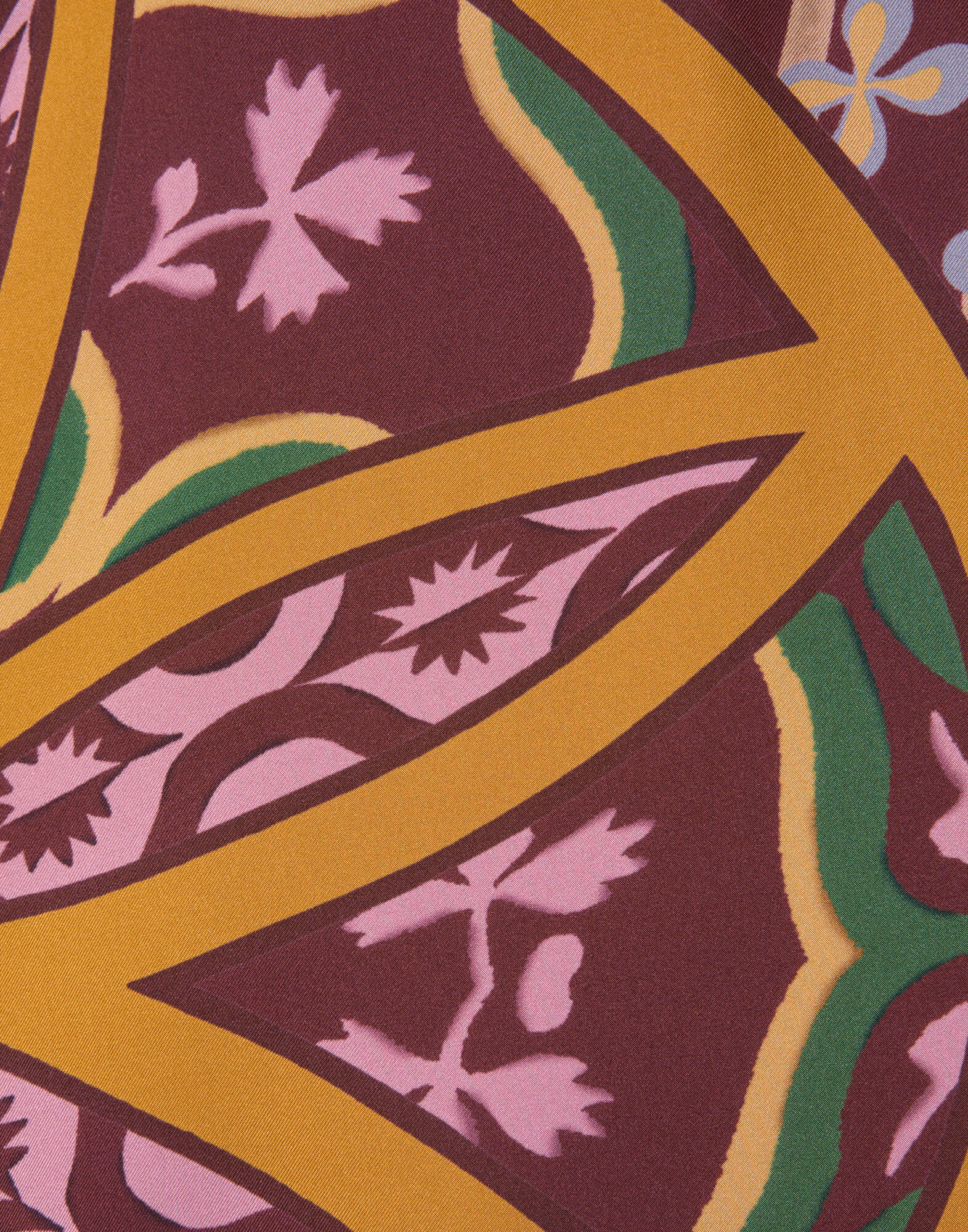 La DoubleJ Pareo Midi Skirt Eclipse Plac&eacute;e Yellow SKI0142SIL006ECL05YE02