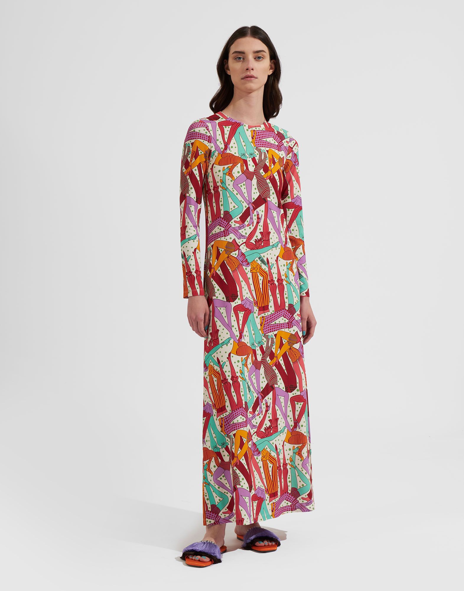 La DoubleJ Swank Dress Smartypants DRE0206JER027SMA01BU08