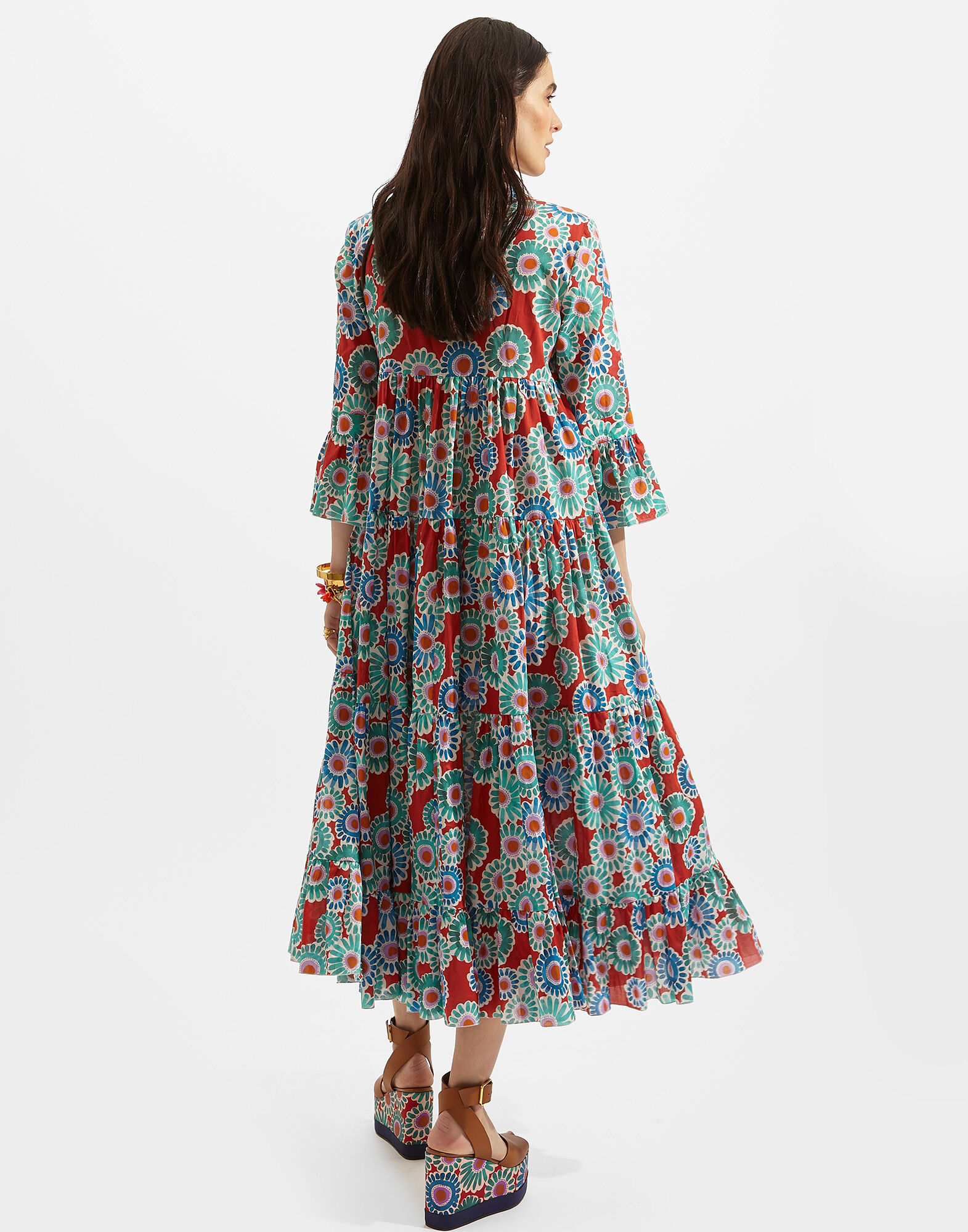 La DoubleJ Jennifer Jane Dress Crazy Daisy DRE0114COT003DAY0001