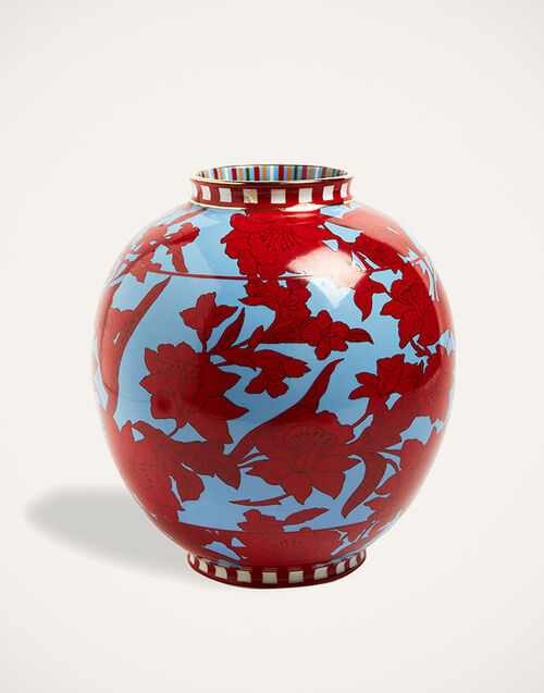 La DoubleJ Big Bubble Vase Lilium Turchese VAS0002CER001LIL0005