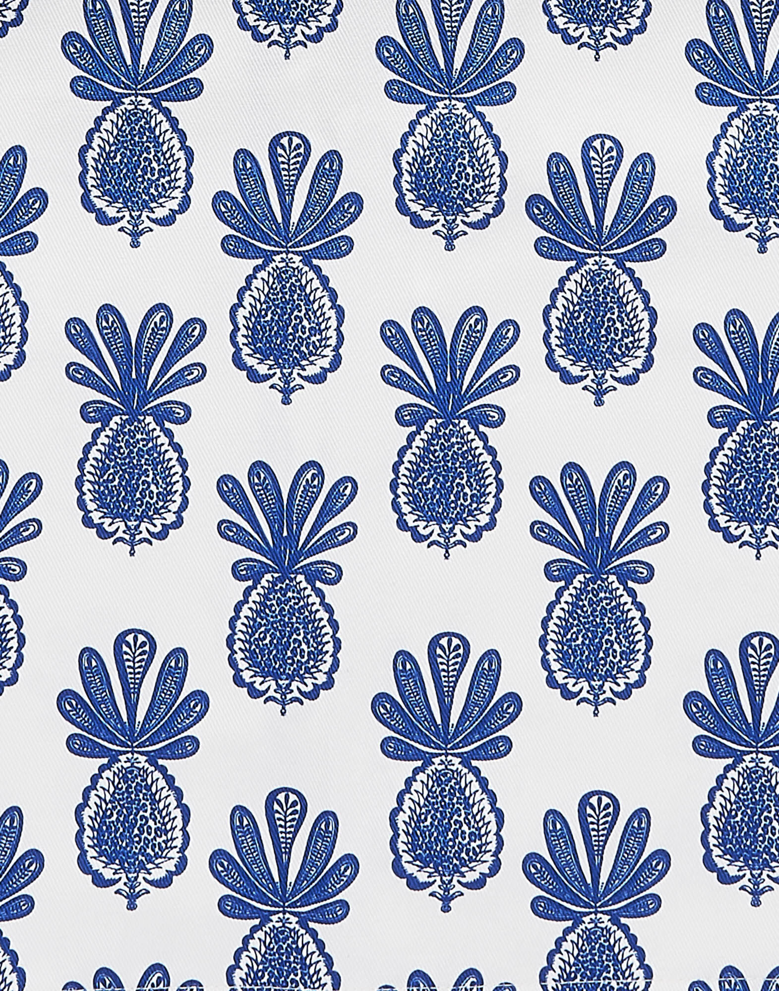 La DoubleJ Apron Pineapple Blu APR0001COT018PNP0017