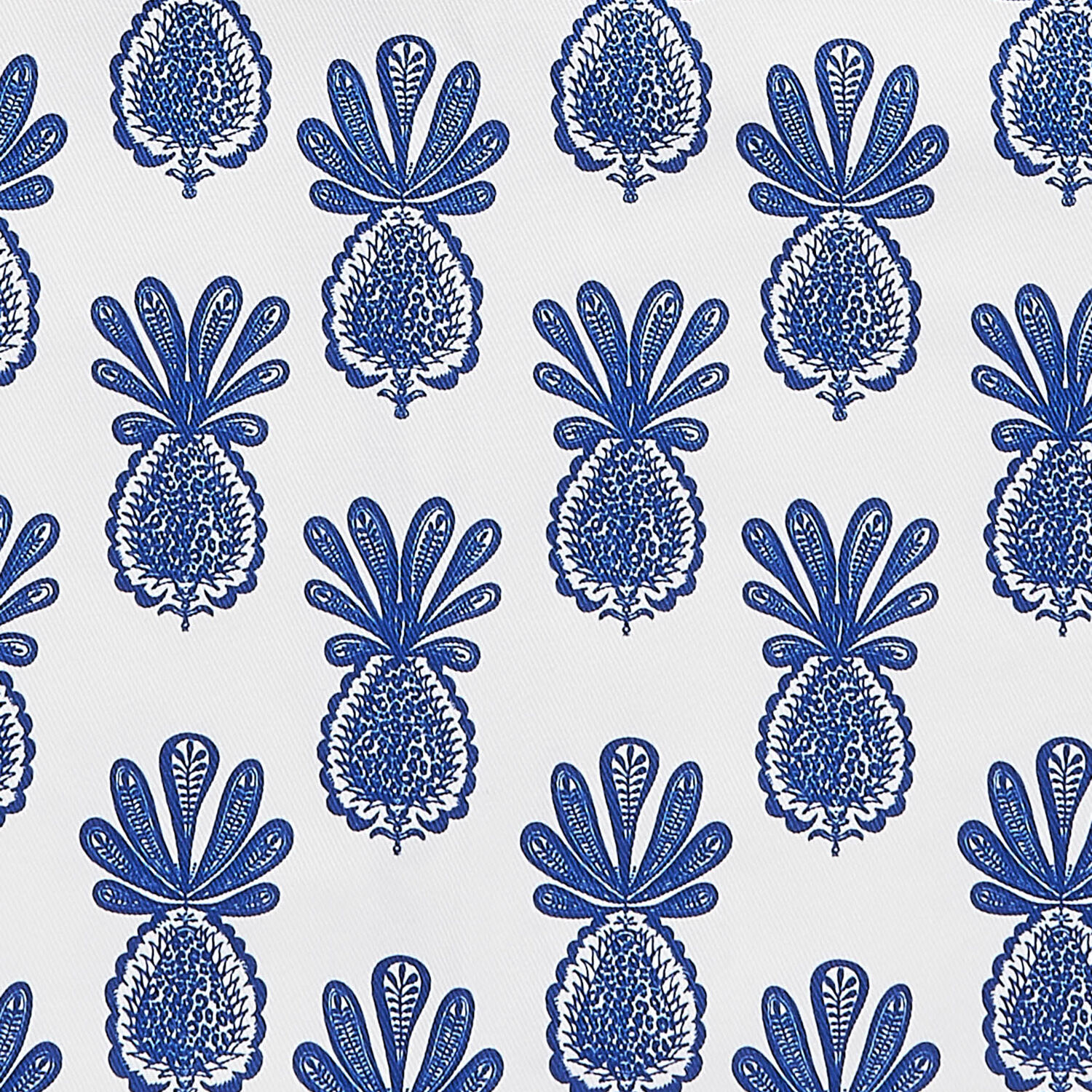  La Doublej Kitchen Accessories Gend - Aprons Pineapple Blu One Size 100% Cotton 