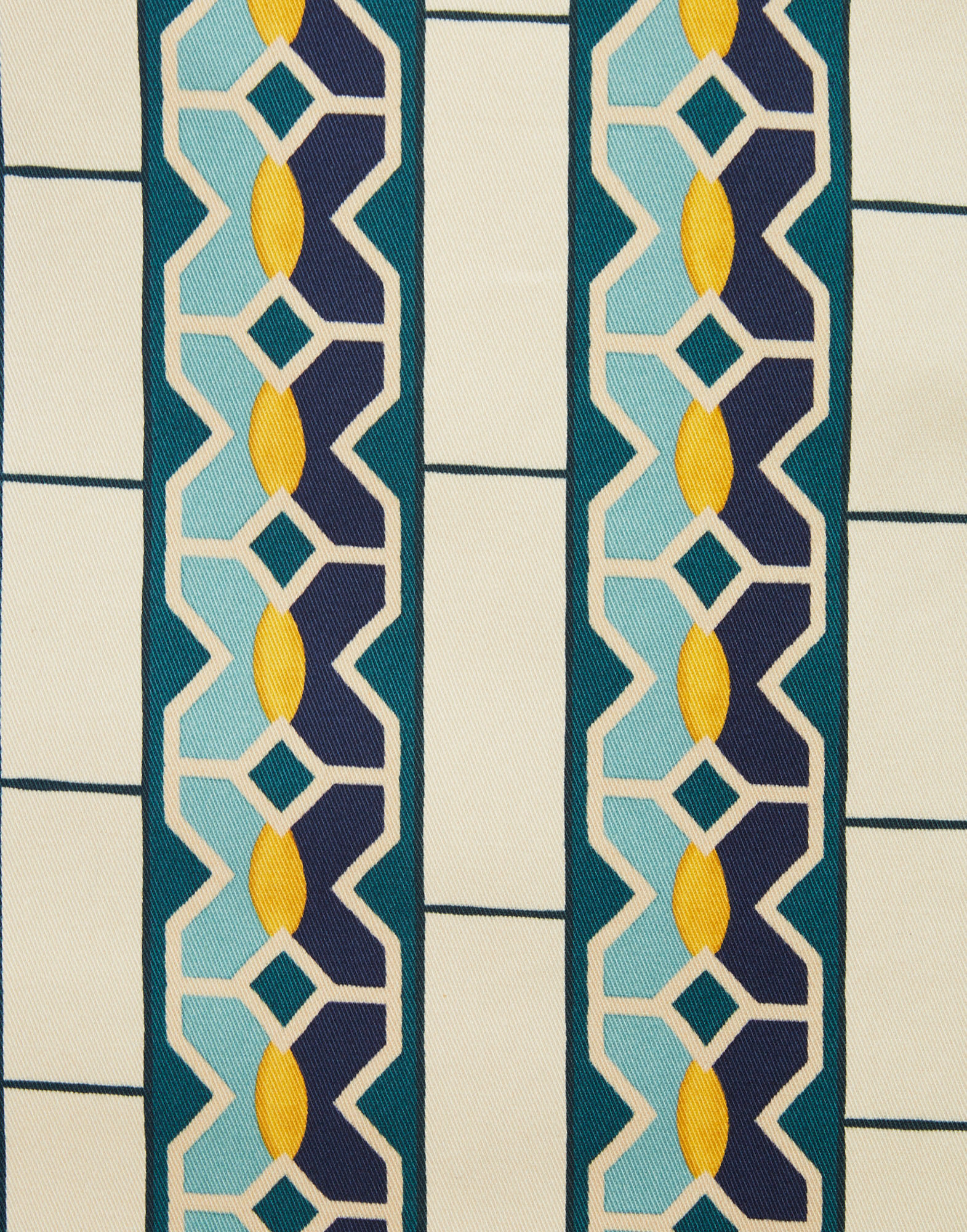 La DoubleJ Baia Skirt Mudejar Plac&eacute;e Blue SKI0081COT037MUD01BU03