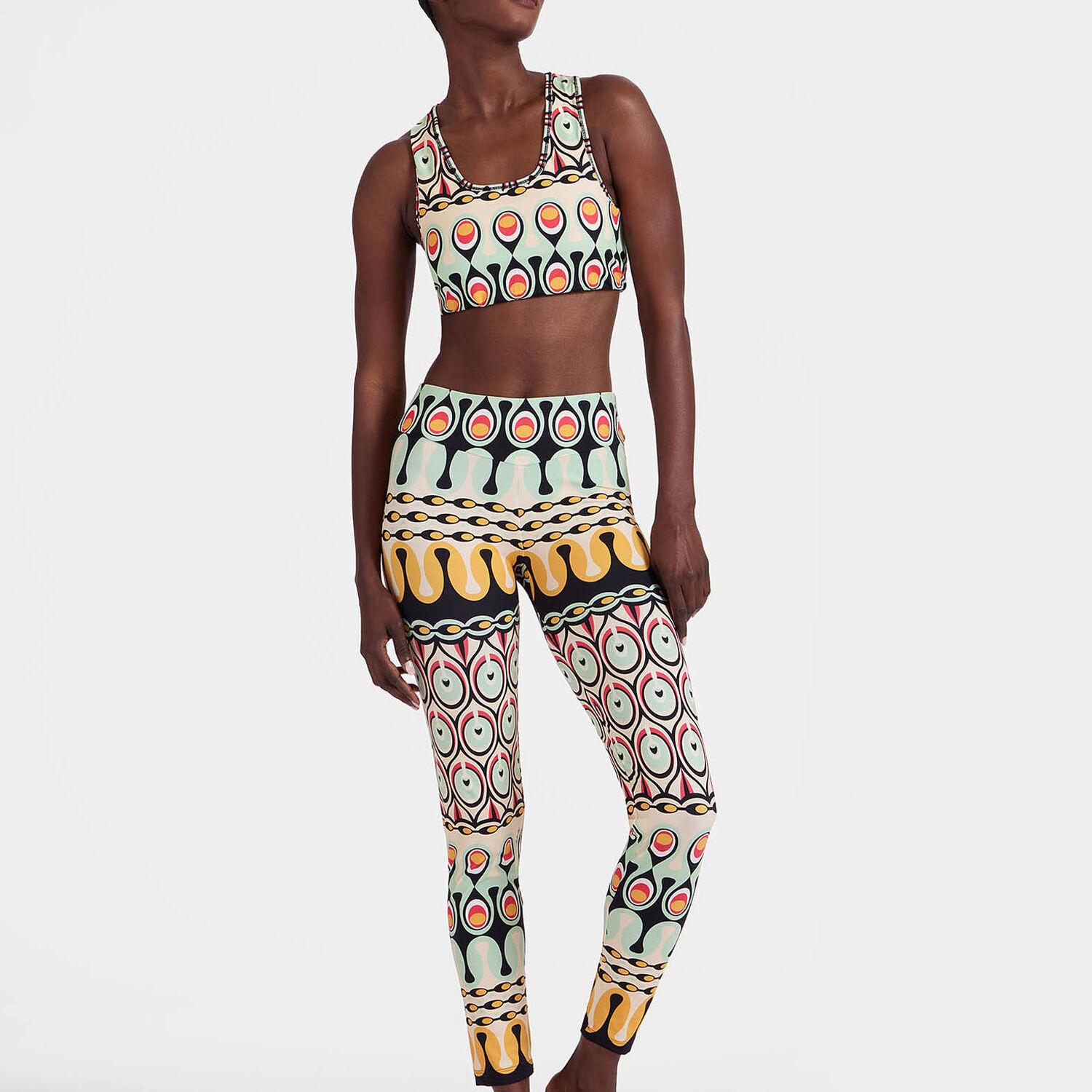 La Doublej Magica Leggings In Rio Yellow