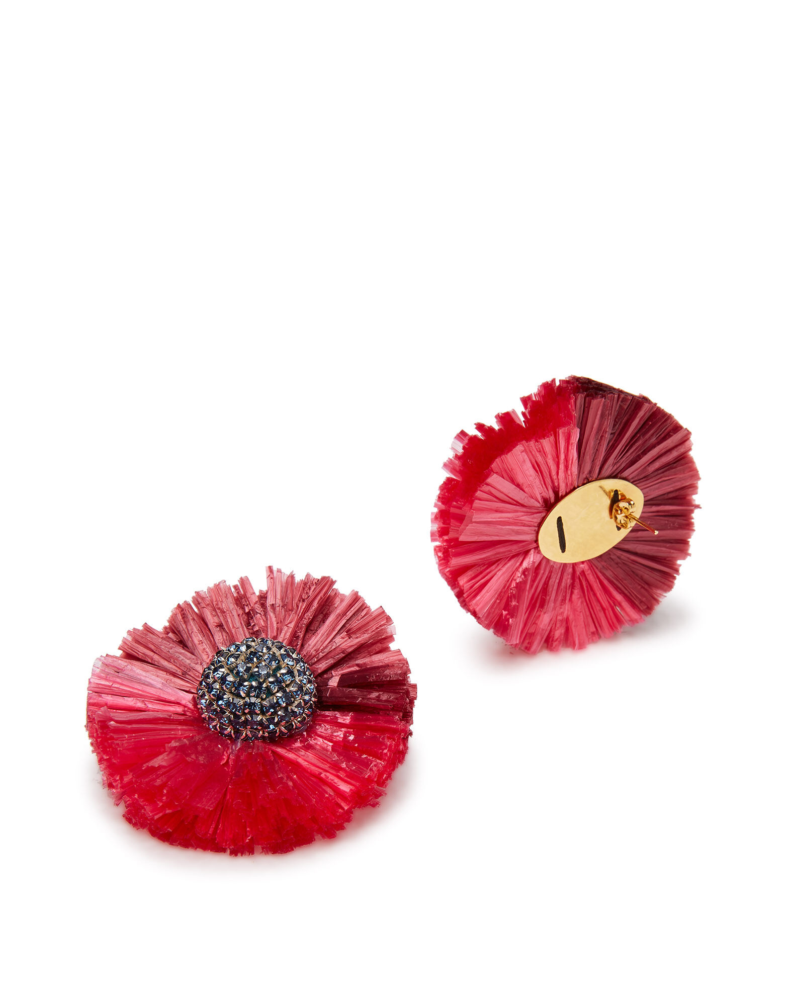 La DoubleJ Big Bang Earrings Multicolor Ocra EAR0021BRA001MUL0024