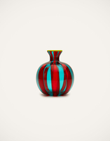 La DoubleJ Mini Ciccio Vase La DoubleJ Mini Ciccio Vase Red/Turquoise VAS0012MUR001MUL0067