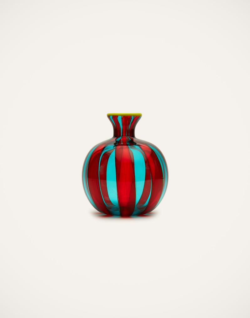 La DoubleJ Mini Ciccio Vase La DoubleJ Mini Ciccio Vase Red/Turquoise VAS0012MUR001MUL0067