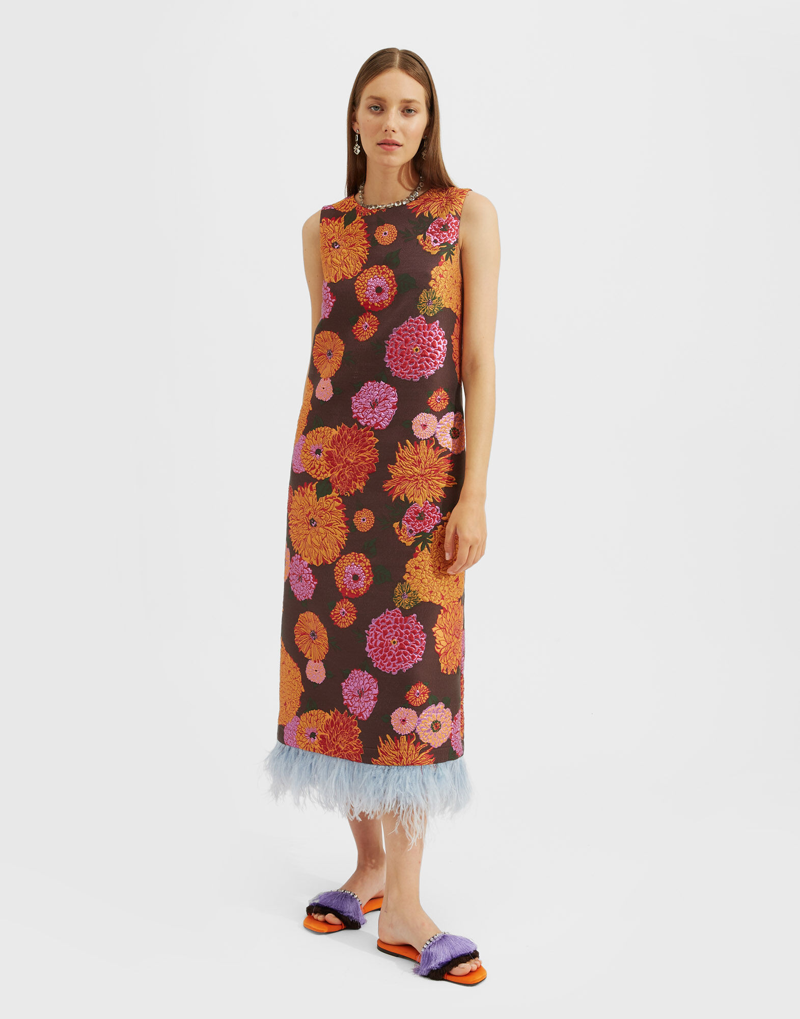 Burberry edna top dress