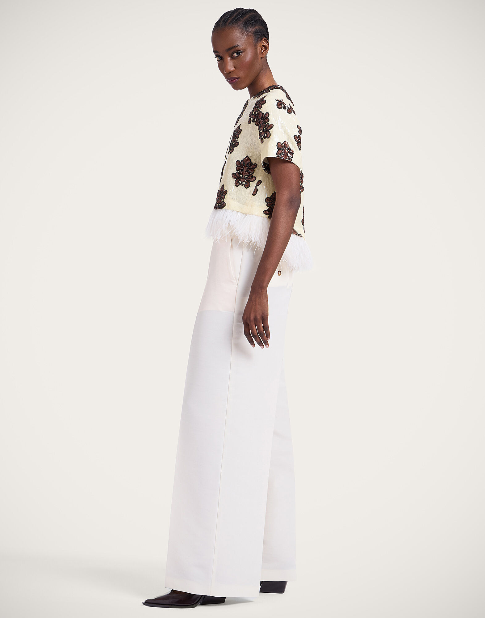 La DoubleJ La Scala Tee Herald Pink TSH0040PAI006HRL04PI01