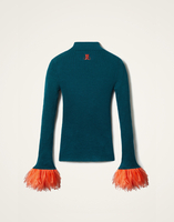 La DoubleJ High Kick Top La DoubleJ High Kick Top Blue PUL0167KNI091VA196BU05