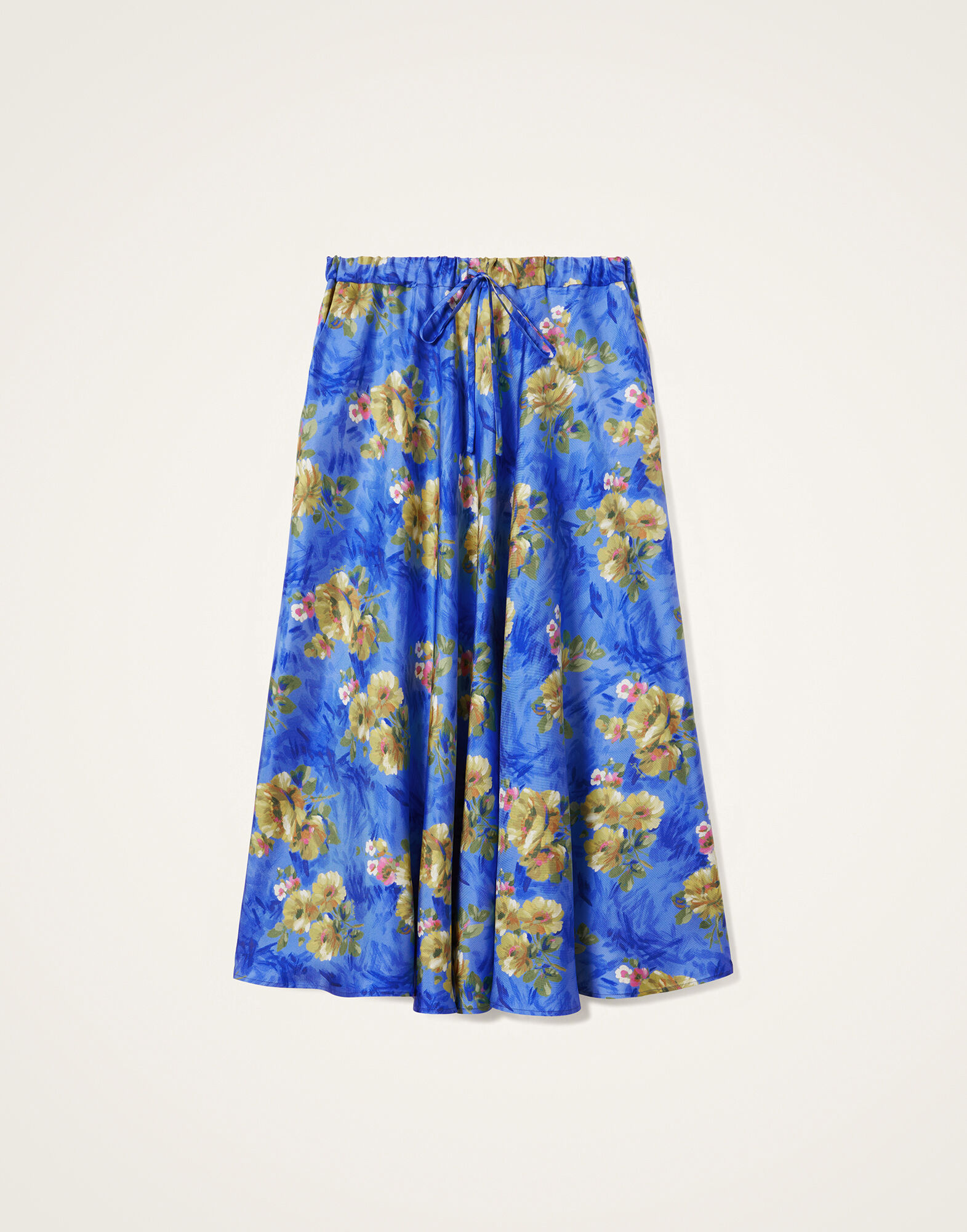 La DoubleJ Drawstring Skirt Riptide Light Blue SKI0098SIL001RIP01BU01