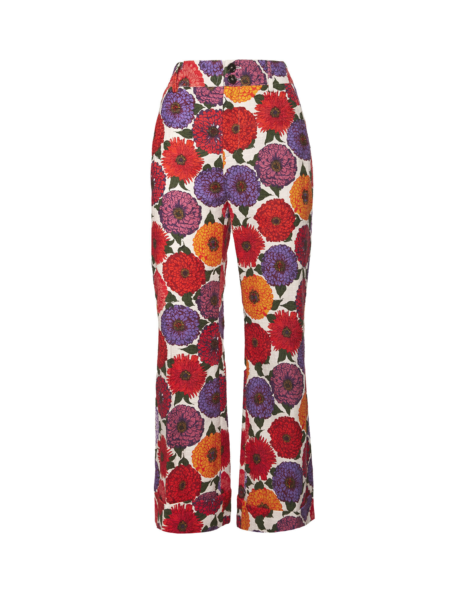 La DoubleJ Hendrix Pants Zinnie TRO0014COT005ZIN0001