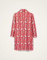 La DoubleJ Short Artemis Dress La DoubleJ Short Artemis Dress Clover Red DRE0180COT005CLO05RE01