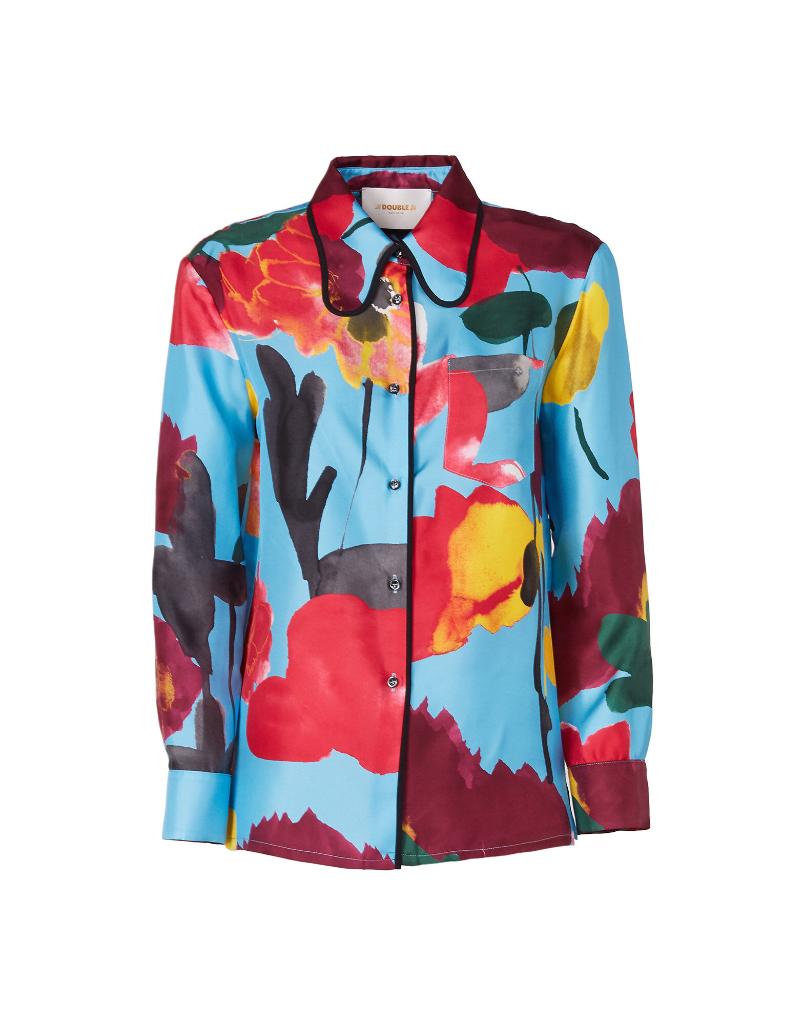 LaDoubleJ Rodeo Shirt Prom Azzurro SHI0025SIL001PRO0002