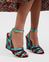 La DoubleJ Tones Wedge La DoubleJ Tones Wedge Mezzaluna Green SHO0048RAS006MEZ0004