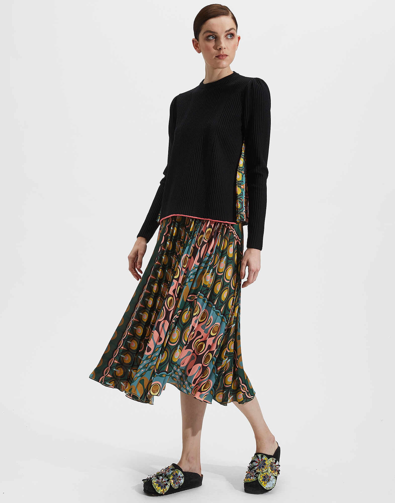 LaDoubleJ Soleil Skirt Rio Verde SKI0041DBG001RIO0002