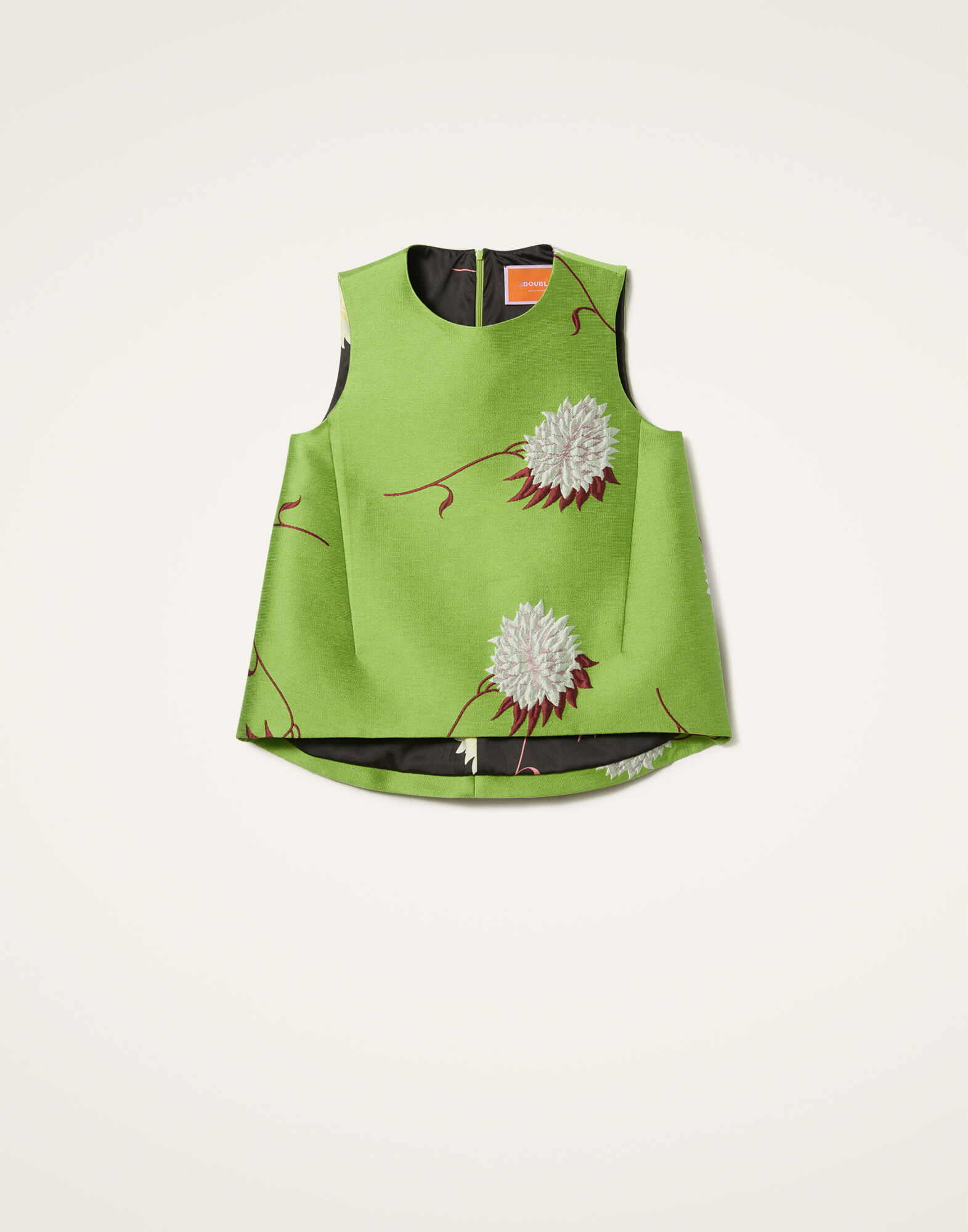 La DoubleJ La Scala Top Derby Lime TOP0016JCQ108DER02GR09