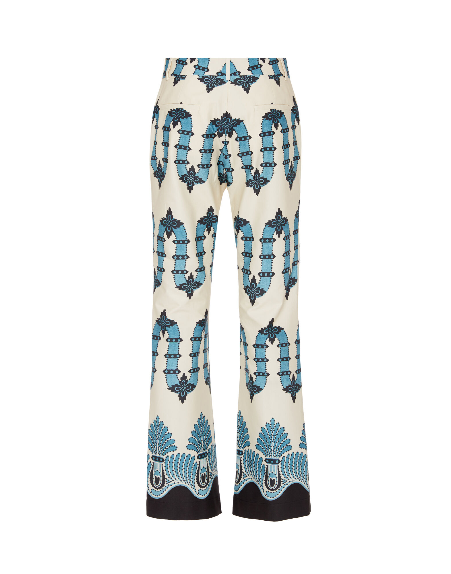 La DoubleJ 24/7 Pants Scirocco Plac&eacute;e Ivory TRO0069COT006SCI03WH04