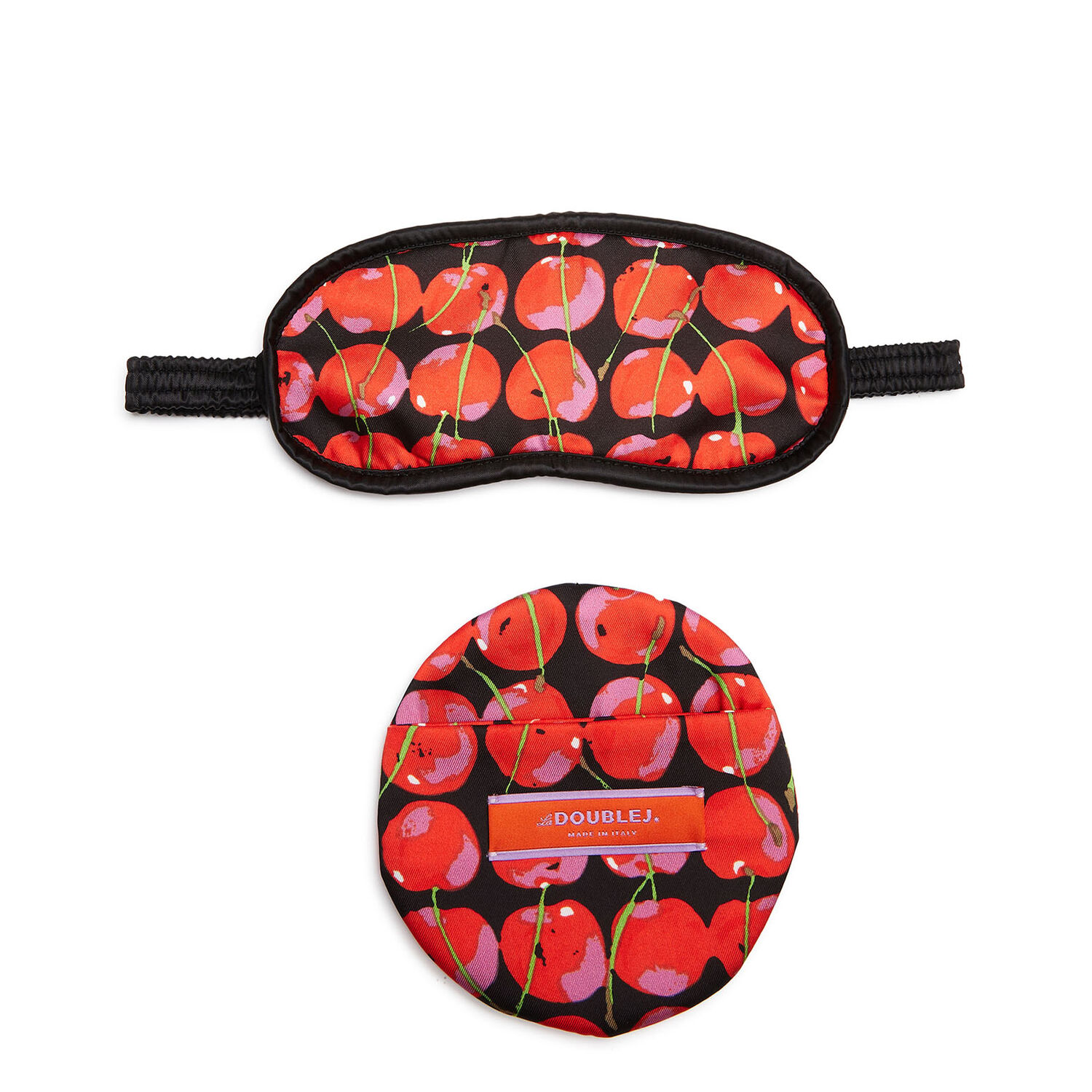 Shop La Doublej Mask Case In Black Cherries