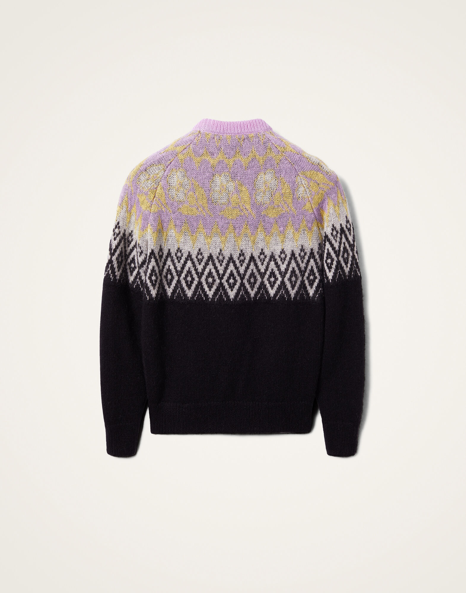 Slope Sweater in Black & Lilac for Women | La DoubleJ