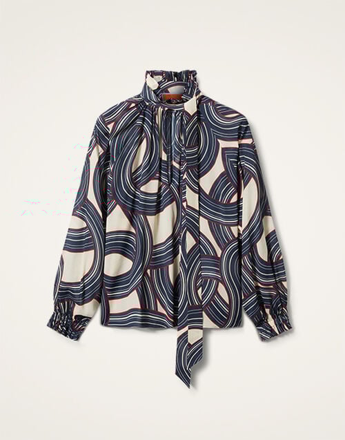 La DoubleJ Cerere Blouse La DoubleJ Cerere Blouse Montecarlo Cream SHI0120VIS019MTC01WH03