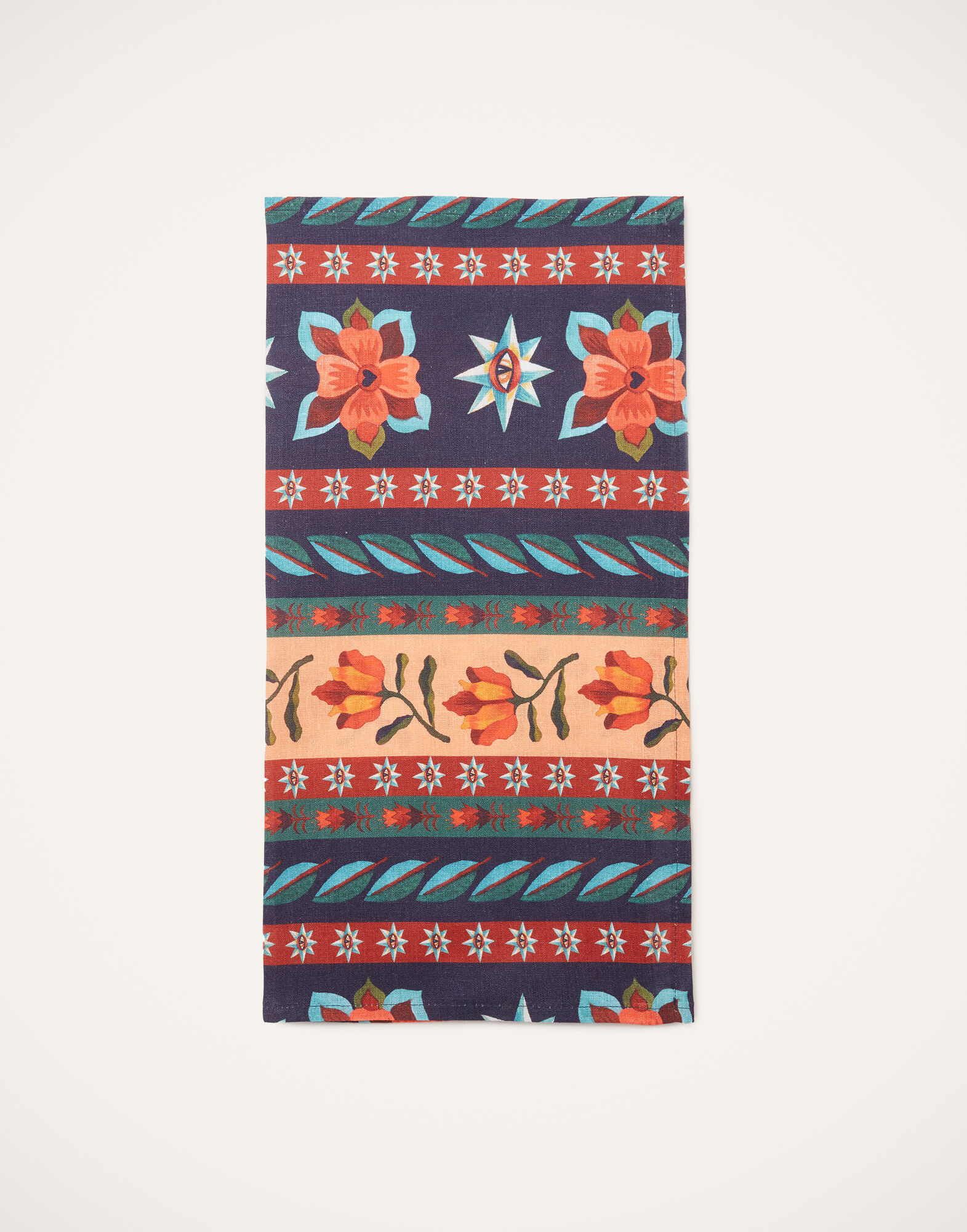 La DoubleJ Large Napkins Set Of 2 Strisce NAP0006LIN001STR0004