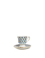 La DoubleJ Espresso Cup &amp; Saucer Set of 2  DIS0007CER001CUB0004