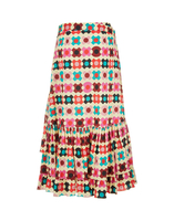 LaDoubleJ Wrap Skirt LaDoubleJ Wrap Skirt Groovy Dot Giallo SKI0049COT020GRO0003