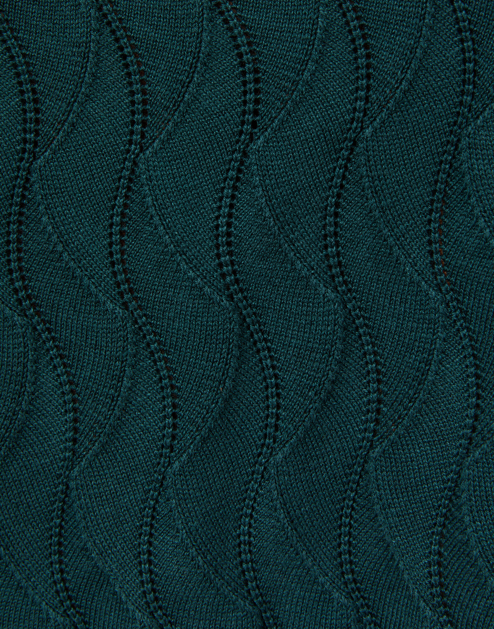 La DoubleJ Crop Polo Color Block Teal & Coral PUL0359KNI197VA466BU07