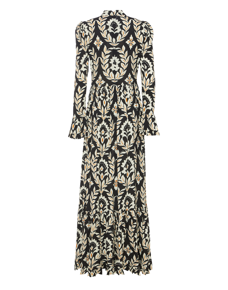 La DoubleJ Visconti Dress La DoubleJ Visconti Dress Ghirlanda Black DRE0041VIS001GHI01BL01