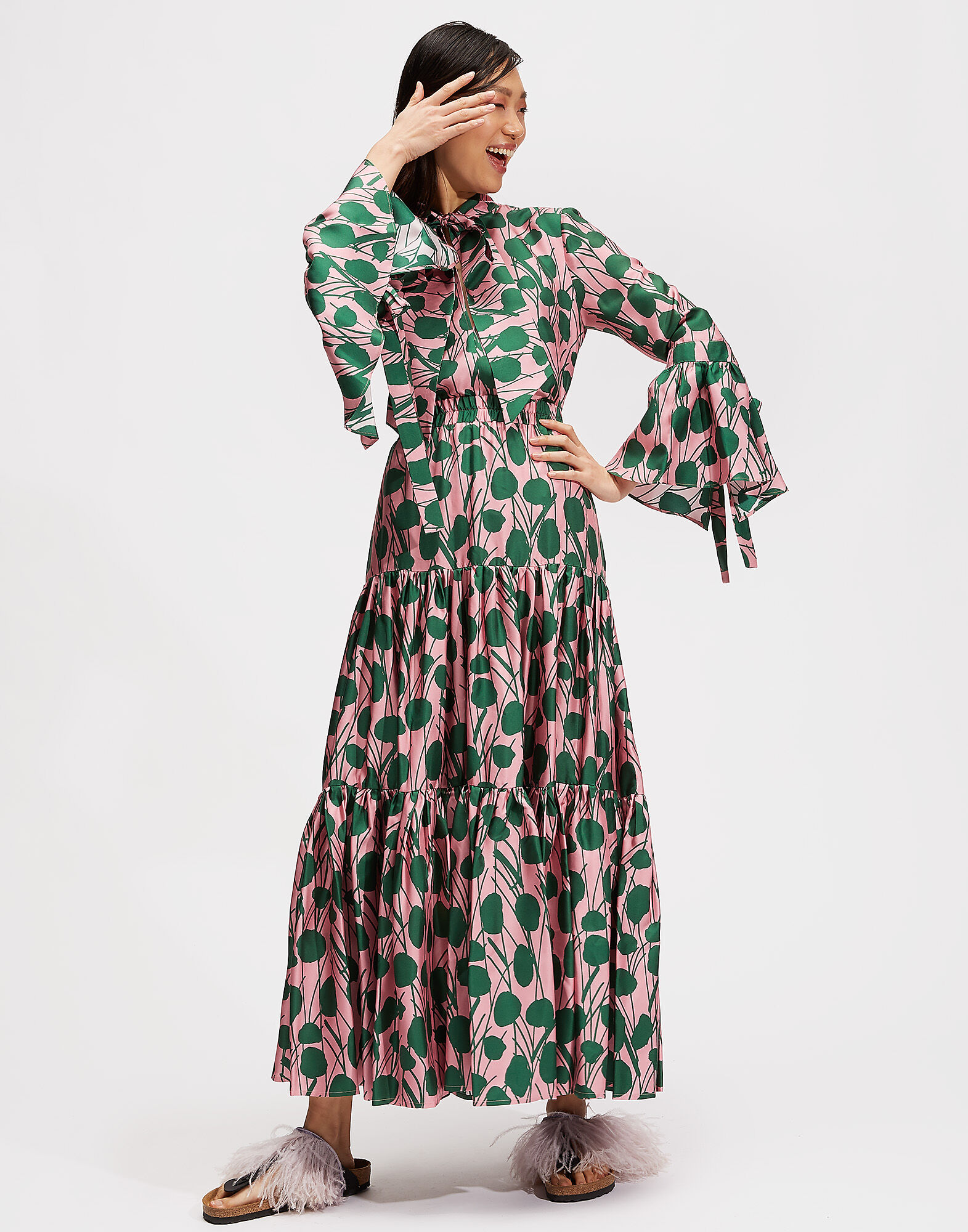 LaDoubleJ Big Skirt Moses Rosa SKI0001SIL001MSS0002