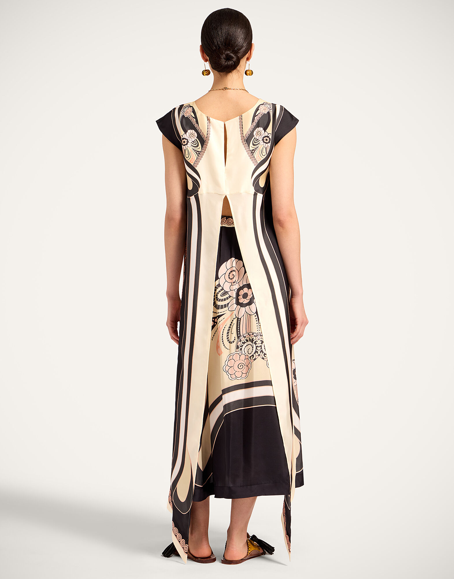 La DoubleJ Flip-Around Top Ambrosia Plac&eacute;e Pale Pink TOP0184SIL029AMB03PI02