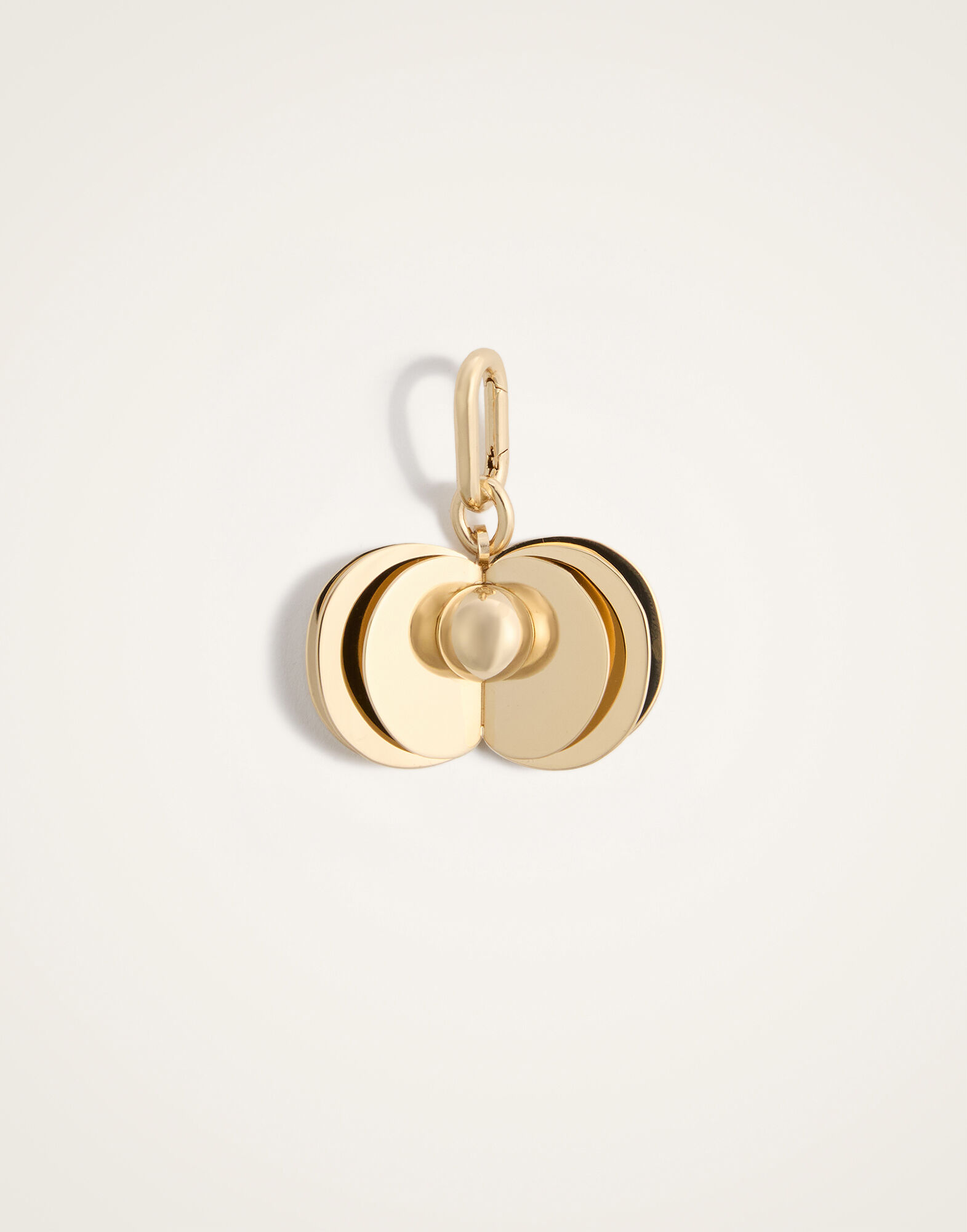 La DoubleJ Aura Charm 24K Gold Plate CHM0020BRA003SOLIDYE05